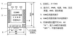 四星電子Ecan-Can光隔離中繼器 工業(yè)網(wǎng)絡連接的可靠橋梁